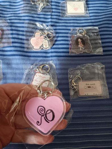 Bundle x 9 Olivia Rodrigo You Seem Pretty Sad For A Girl So In Love Keyrings. Available Separately.
