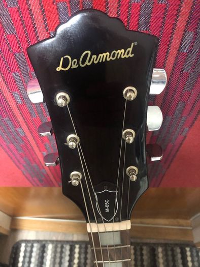 DeArmond M-65C Les Paul Style Electric Guitar