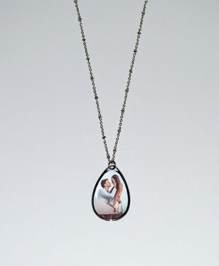 Personalised photo Pendant with Chain photo pendant great gift present idea