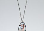 Personalised photo Pendant with Chain photo pendant great gift present idea