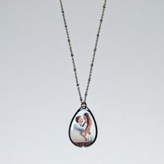 Personalised photo Pendant with Chain photo pendant great gift present idea
