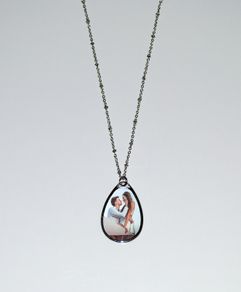 Personalised photo Pendant with Chain photo pendant great gift present idea