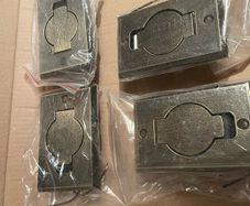 Vacuum wall outlet plate x4