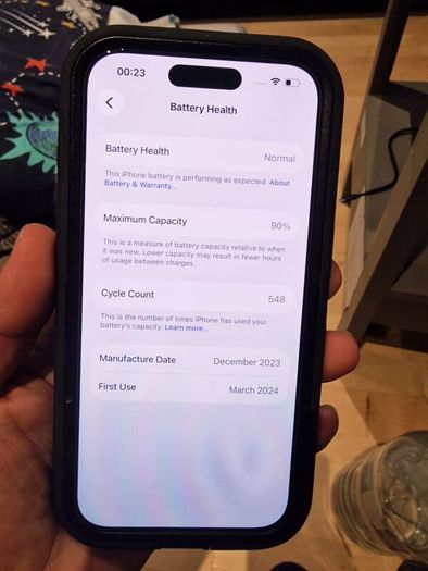 iphone 15 pro 128gb in excellent condition