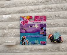 My Little Pony Friendship Is Magic Rainbow Dash Nightmare Night approx. 3 cm. 2015 Damaged Opened Box Please see photos