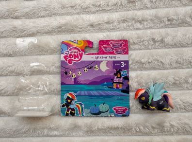 My Little Pony Friendship Is Magic Rainbow Dash Nightmare Night approx. 3 cm. 2015 Damaged Opened Box Please see photos