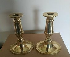 Brass Candlesticks.