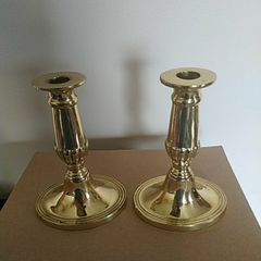 Brass Candlesticks.