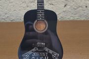 Johnny Cash Miniature Guitar Display