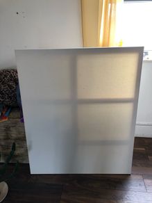 blank canvas, 98cmm x 136cm