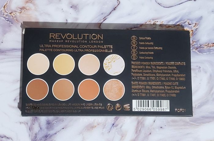 Revolution Ultra Professional Contour Palette - New