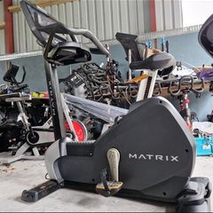 Matrix touchscreen upright bike