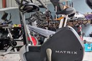 Matrix interactive touchscreen bike