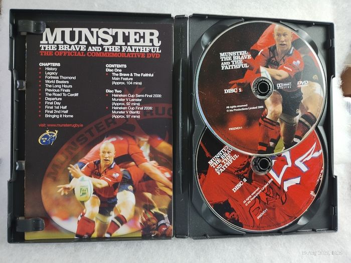 2006 Munster Rugby commemorative DVD (26301)