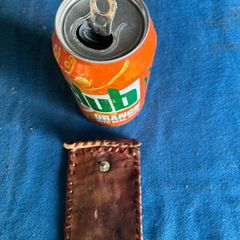 Vintage hand stitched pouch