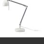 Vintage IKEA Angle-poise Work Lamp White Image 7