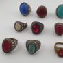 15 Old Brass Rings Traditional Mixed Design Collection Image 7