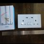 Double sockets with USB ports Image 2