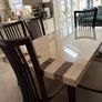 Marble Dining Table & 6 Chairs Image 2