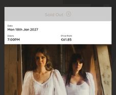 First Aid Kit concert tickets