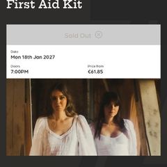 First Aid Kit concert tickets