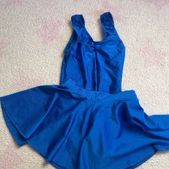 7-8y gymnastics leotard & skirt
