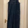 Women's Long Denim Pinafore - Adriana Sport  - Size S/M Image 2
