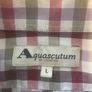 Aquascutum Vintage Mens Short Sleeve Check Shirt Image 3