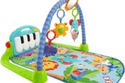 Kick &amp; Play Piano Baby Gym, activity mat with removeable musical piano and moveable toys for infants (FREE POSTAGE)
