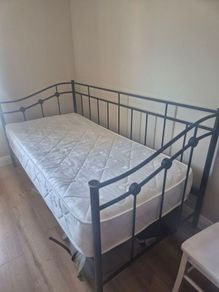 Bed and mattress Single