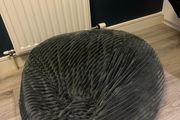 Grey beanbag soft large