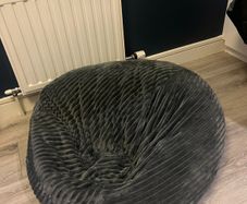 Grey beanbag soft large
