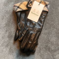 Barbour leather gloves BNWT