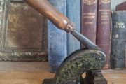 Victorian Cast Iron Desk Embosser Seal