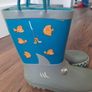 Wellies sharks boys size 1UK Image 4