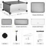 Shoe rack made of plastic shelf system - Free Delivery Nationwide Image 3