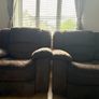 3 seater recliner sofa and 2 armchairs Image 2