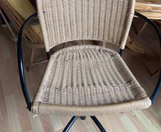 wicker office chair