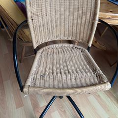 wicker office chair