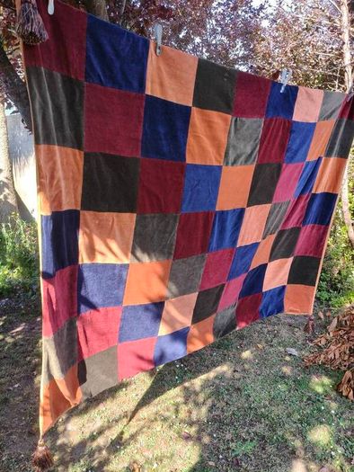Vintage Velvet Throw