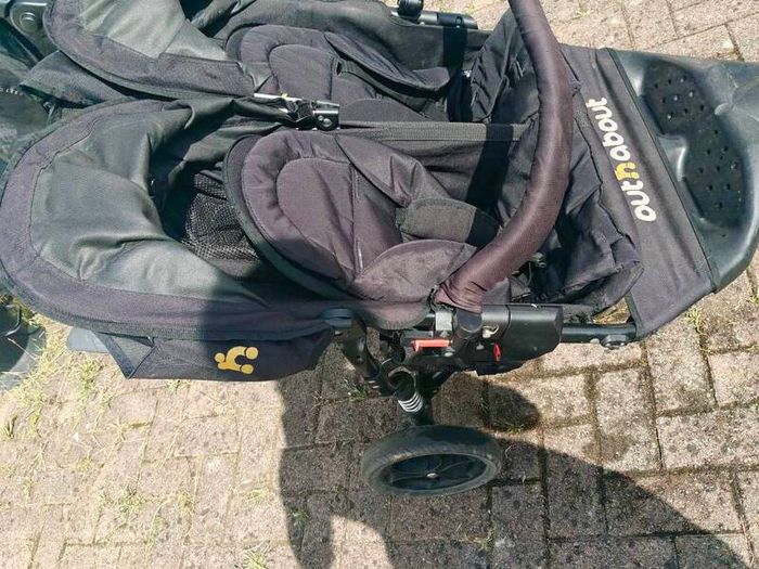 out and about double buggy
