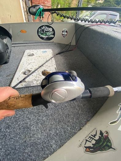 Shimano curado and jerk bait rod