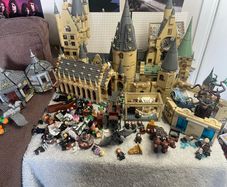 Huge Lego harry potter collection + light kit on Great hall set