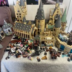 Huge Lego harry potter collection + light kit on Great hall set