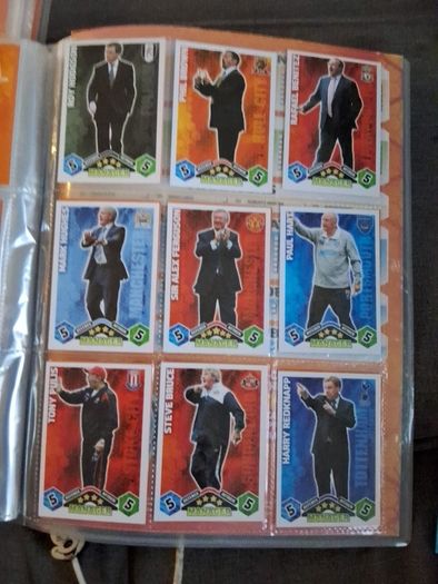 Match attax cards 09/10