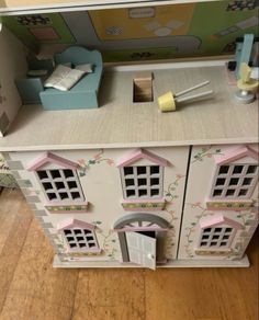 Wooden dolls house