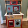 Wooden Children Play Kitchen and Accessories Image 4