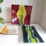 .. PRICE DROP.. Fused Glass Trays, Plates Image 2
