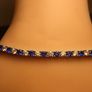 Rhodium Plated Sterling Silver Tennis Bracelet Image 4