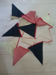 Baby nursery next bunting